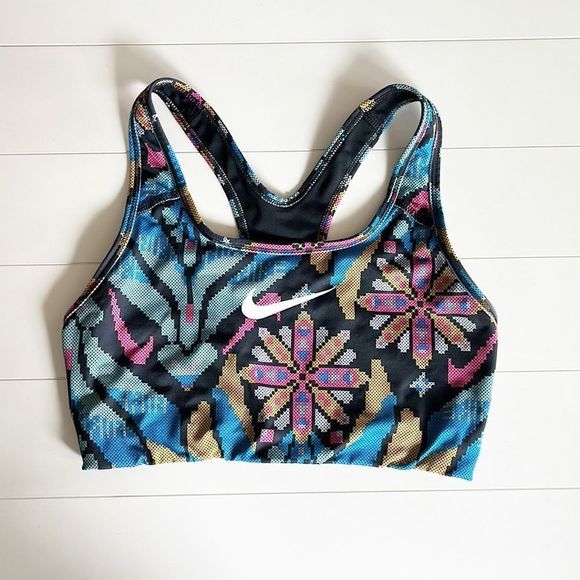 Nike Printed Racerback Bra - Picture 2 of 10